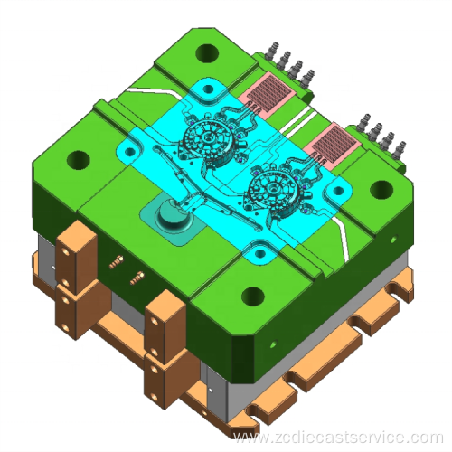 Aluminum die cast mould making